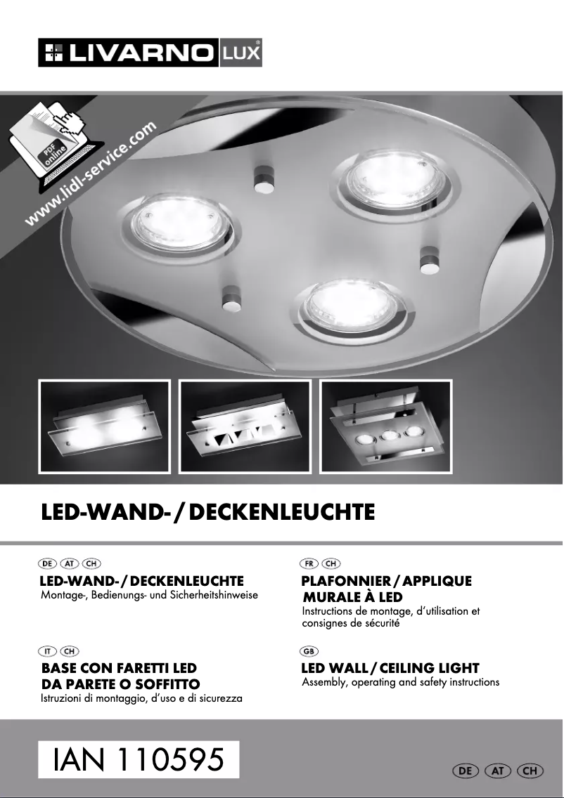 Image de la première page du manuel de l'appareil IAN 114389