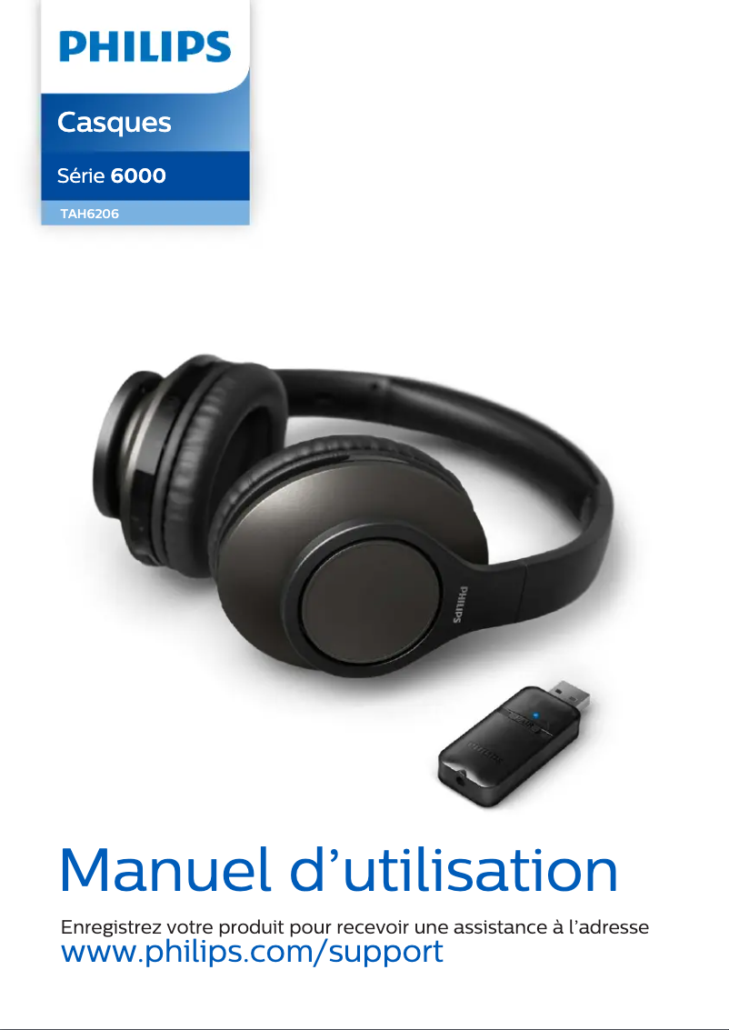 Page n°1 - Manuel utilisateur Philips TAH6206