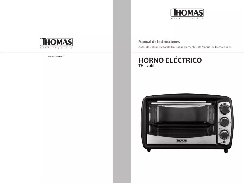 Page 1 de la notice Manuel utilisateur Thomas TH-20N