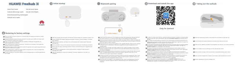 Page n°1 - Manuel utilisateur Huawei FreeBuds 3i