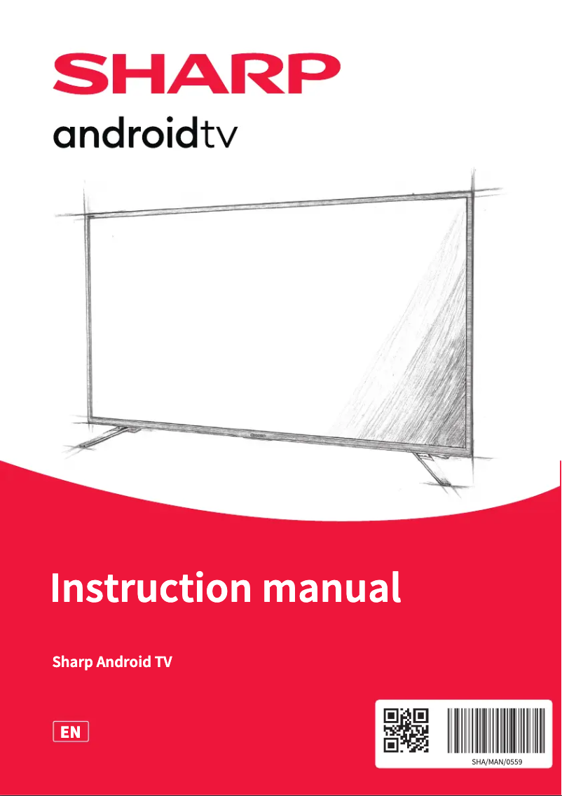 Page 1 de la notice Manuel utilisateur Sharp 24FH6KA