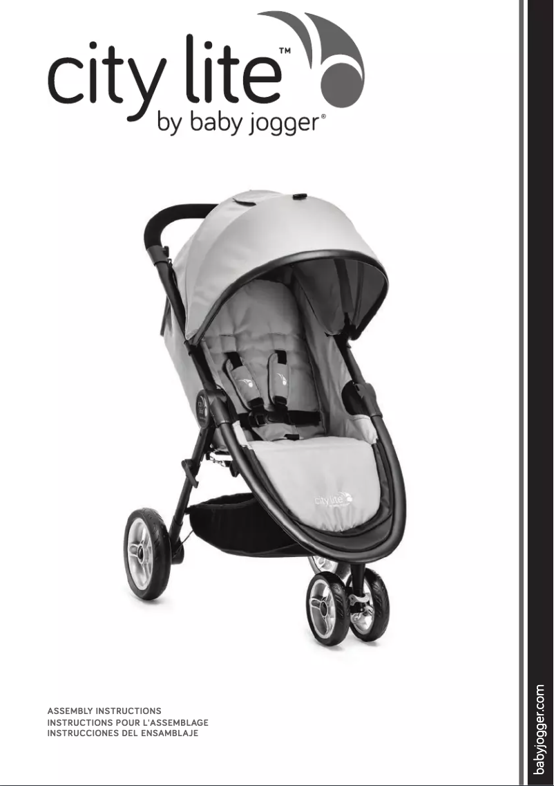 Page 1 de la notice Manuel utilisateur Baby Jogger City Lite