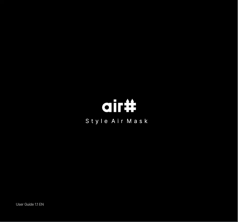 Image de la première page du manuel de l'appareil Style Air Mask
