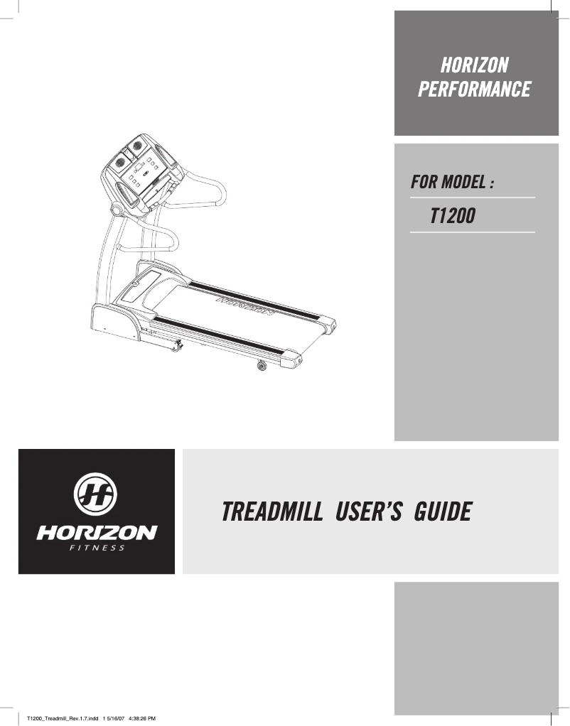 Imagen de la primera página del manual del dispositivo T1200
