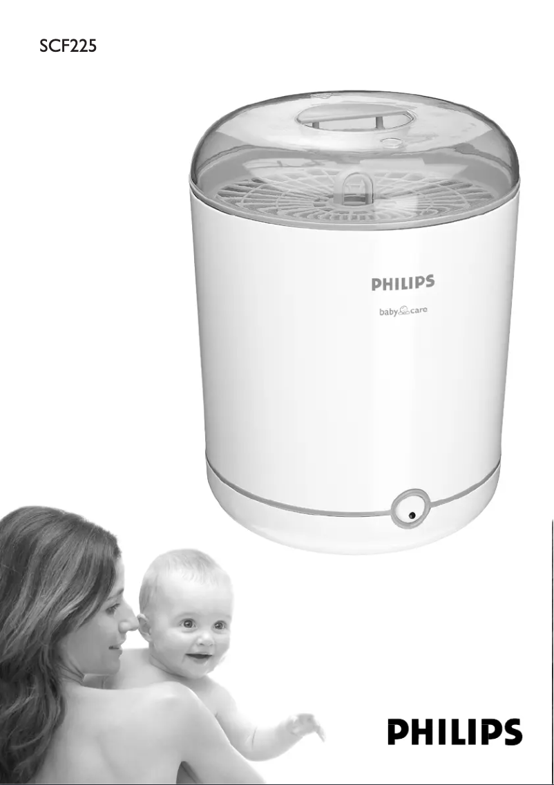 Image de la première page du manuel de l'appareil SCF225