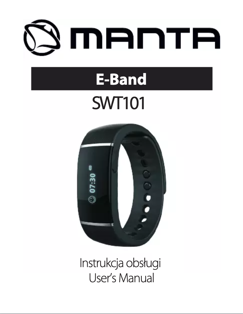 Page 1 de la notice Manuel utilisateur Manta SWT101 E-Band