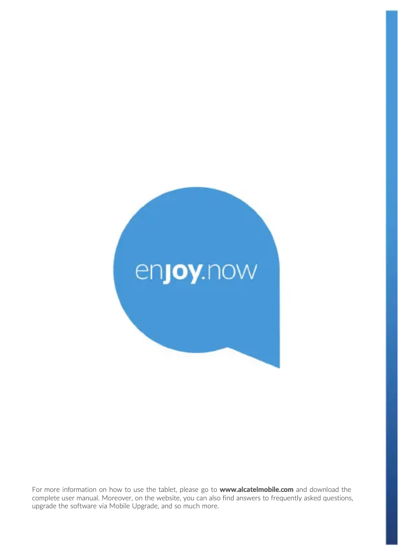 Página 1 del manual Manual de usuario Alcatel TKEE MINI