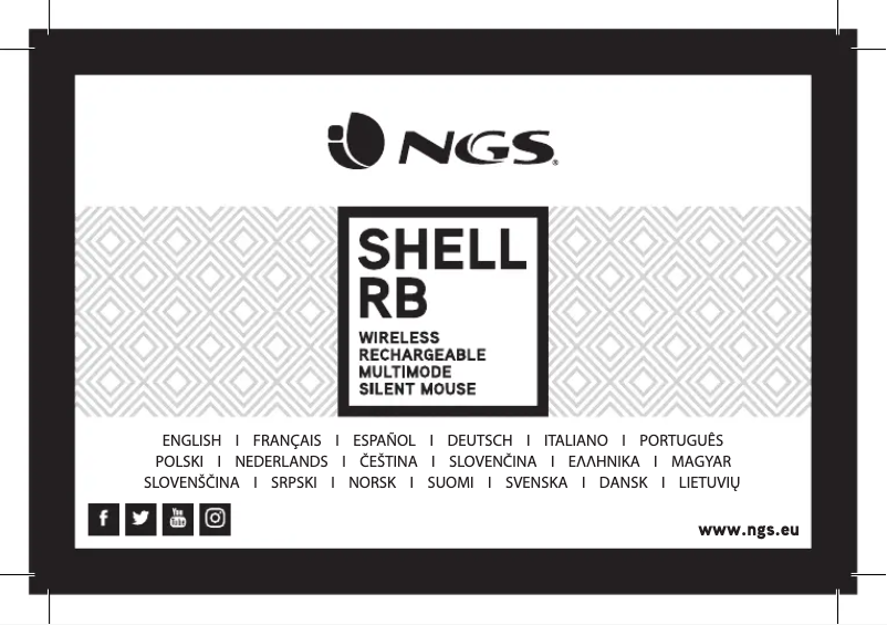 Page 1 de la notice Manuel utilisateur NGS Shell RB