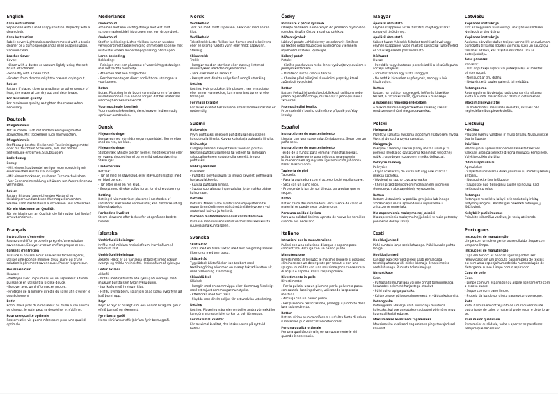 Page 1 de la notice Manuel utilisateur Ikea LILLÅNÄS 505.347.93