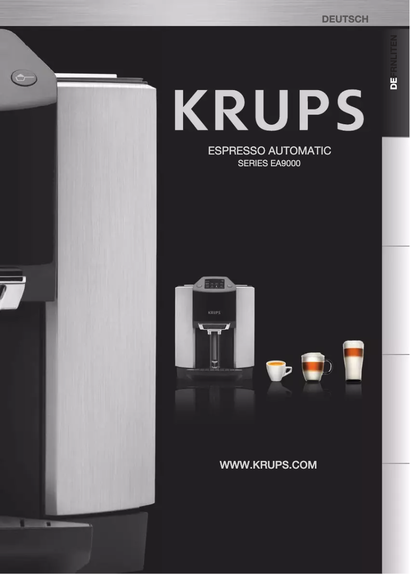 Image de la première page du manuel de l'appareil EA9000