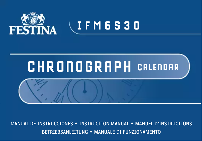 Image de la première page du manuel de l'appareil F16543