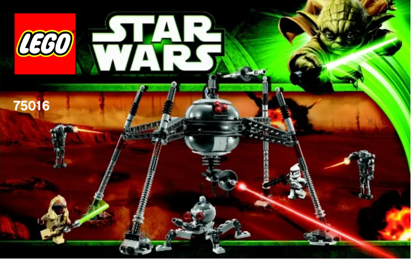 Page n°1 - Manuel utilisateur Lego Homing Spider Droid (TM)