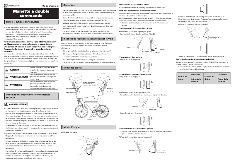 Image de la première page du manuel de l'appareil ST-3500