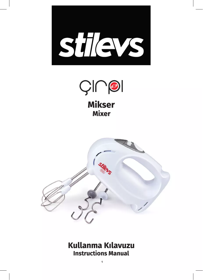 Page n°1 - Manuel utilisateur Stilevs Çirpi
