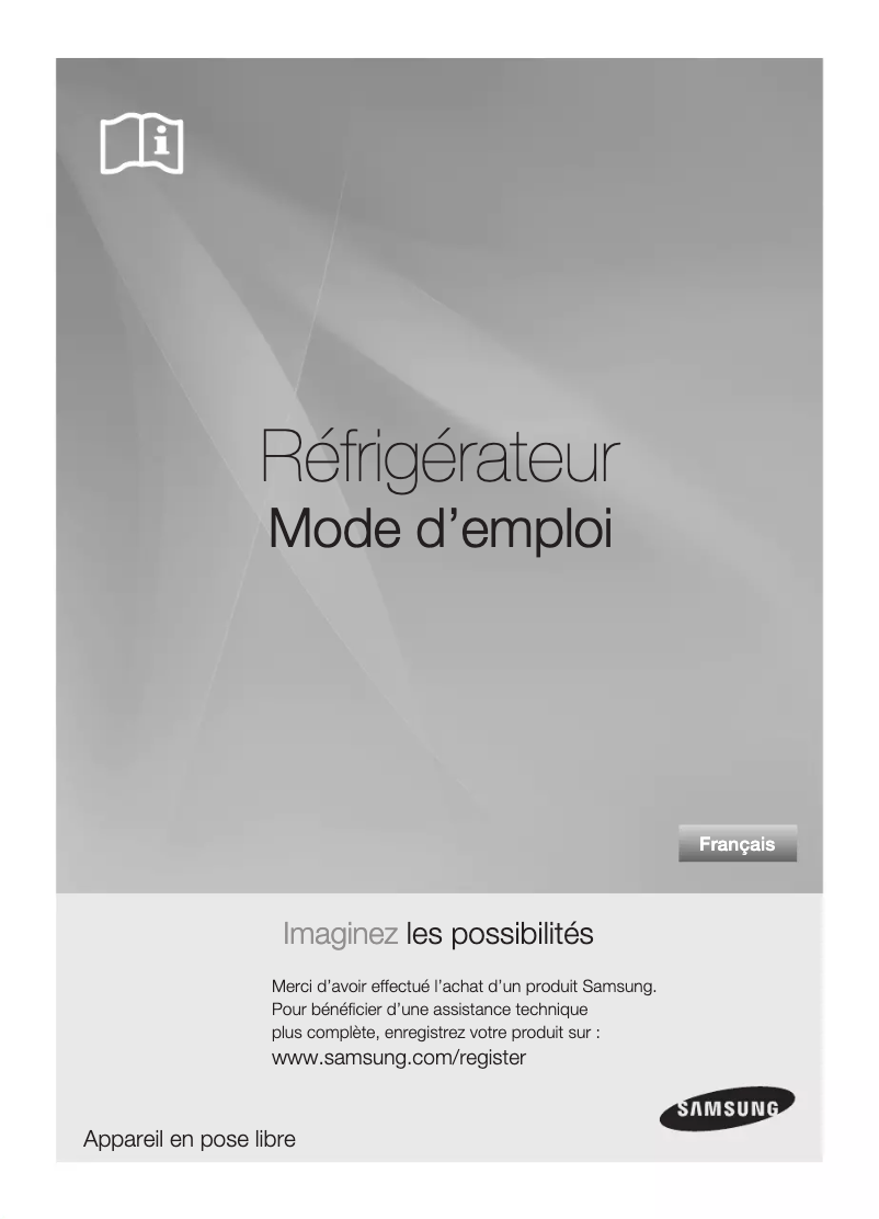 Page n°1 - Manuel utilisateur Samsung RL71WCSH