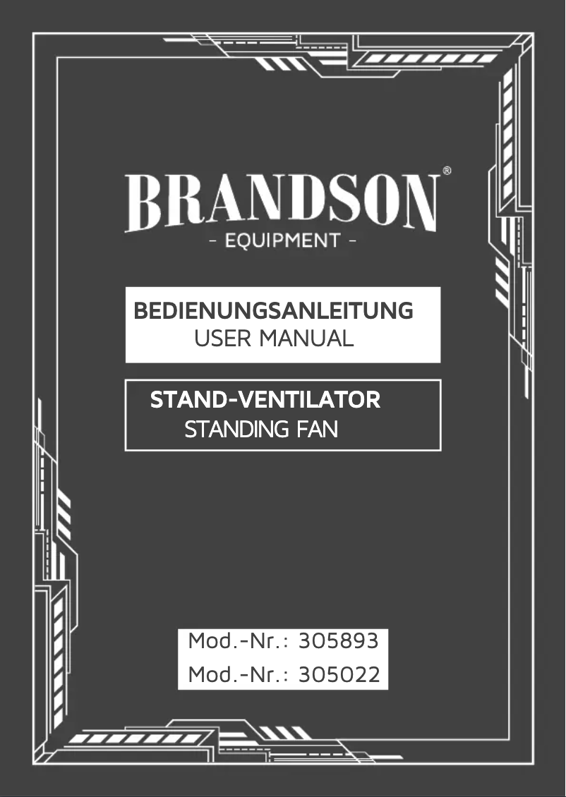 Página 1 del manual Manual de usuario Brandson 305893