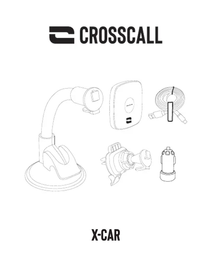 Page n°1 - Manuel utilisateur Crosscall X-CAR