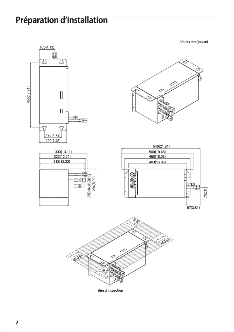 Page 1 de la notice Manuel utilisateur Samsung MXD-E32K300A