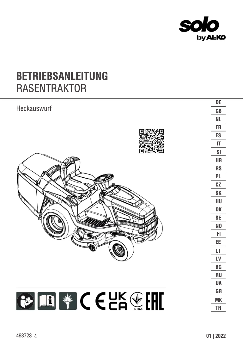 Image de la première page du manuel de l'appareil T 20-105.2 HD V2 SD