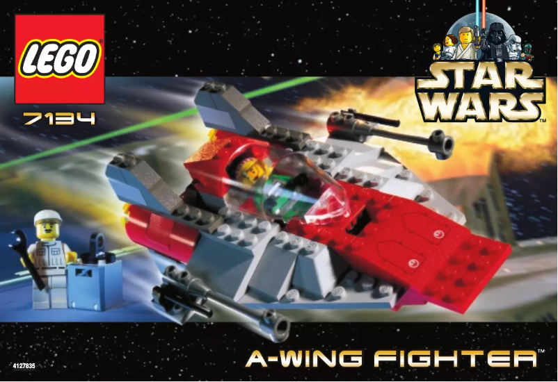 Page 1 de la notice Manuel utilisateur Lego Star Wars 7134