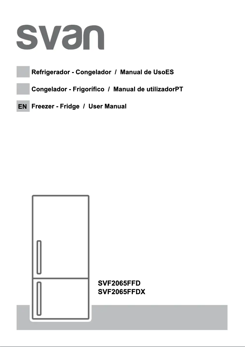 Page 1 de la notice Manuel utilisateur SVAN SVF2065FFDX