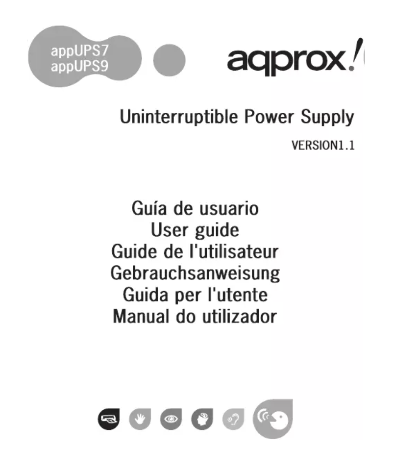 Page n°1 - Manuel utilisateur Approx APPUPS9