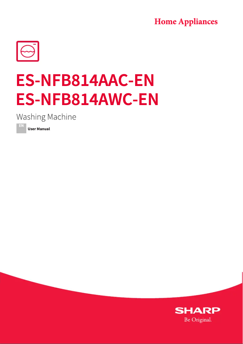 Page n°1 - Manuel utilisateur Sharp ES-NFB814AAC-EN
