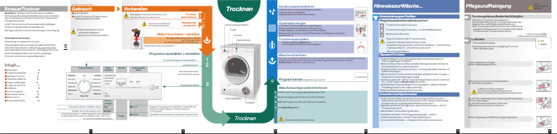 Page n°1 - Manuel utilisateur Siemens WT46E3P0