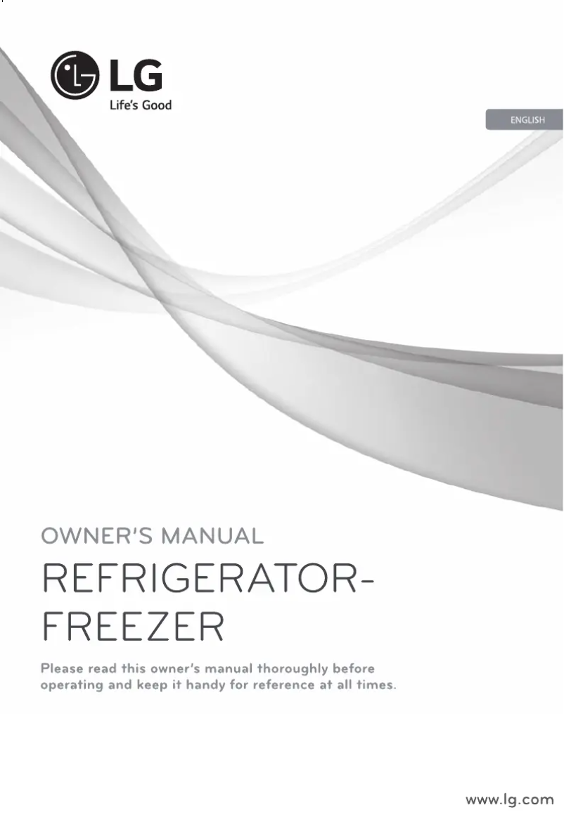 Page n°1 - Manuel utilisateur LG GR-B399SLQZ