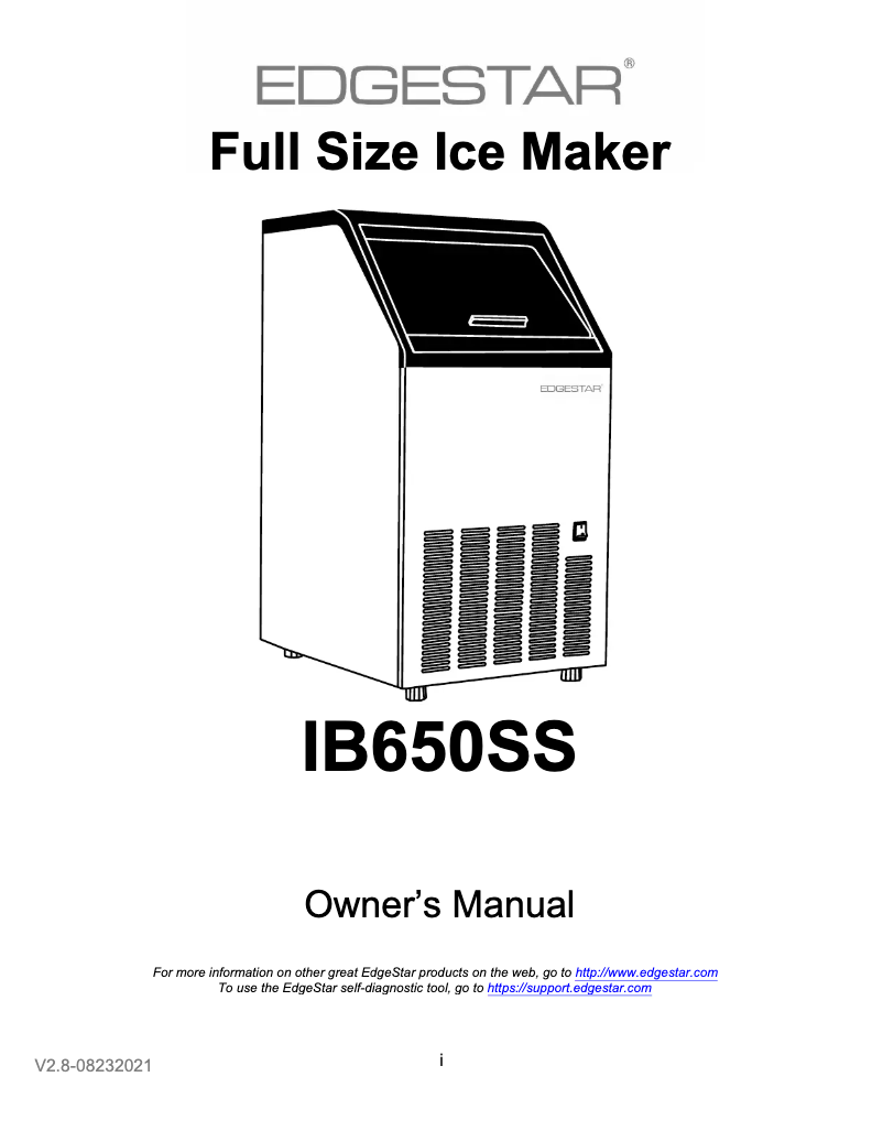Image de la première page du manuel de l'appareil IB650