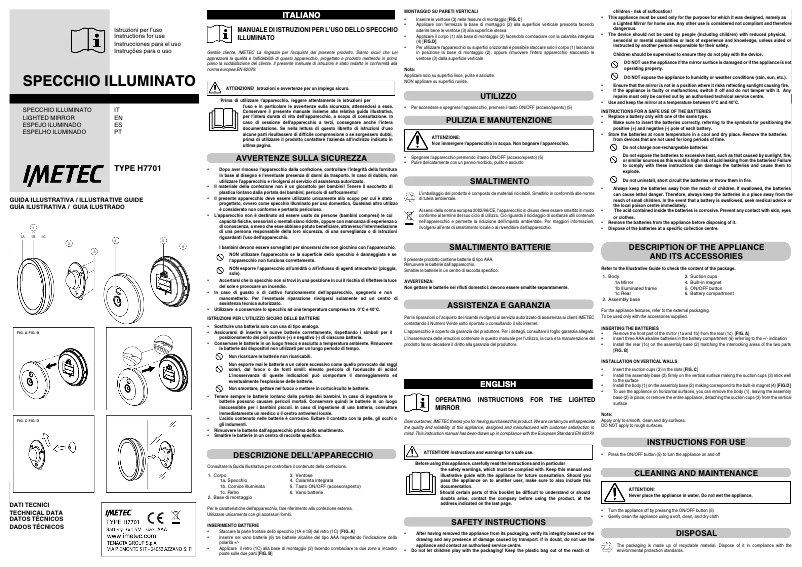 Página 1 del manual Manual de usuario Imetec 5056