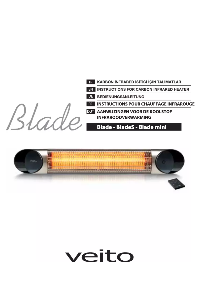 Image de la première page du manuel de l'appareil Blade S2500