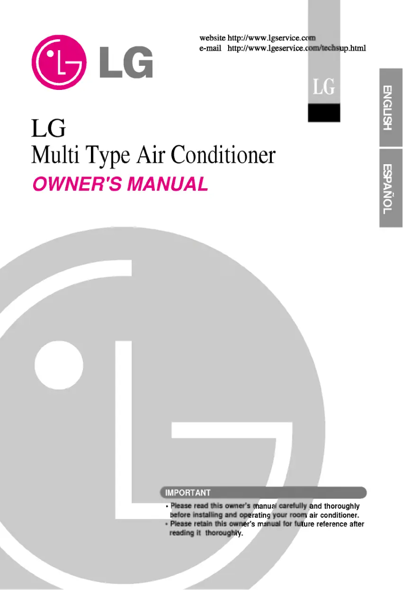 Page 1 de la notice Manuel utilisateur LG LMNC126LRL0