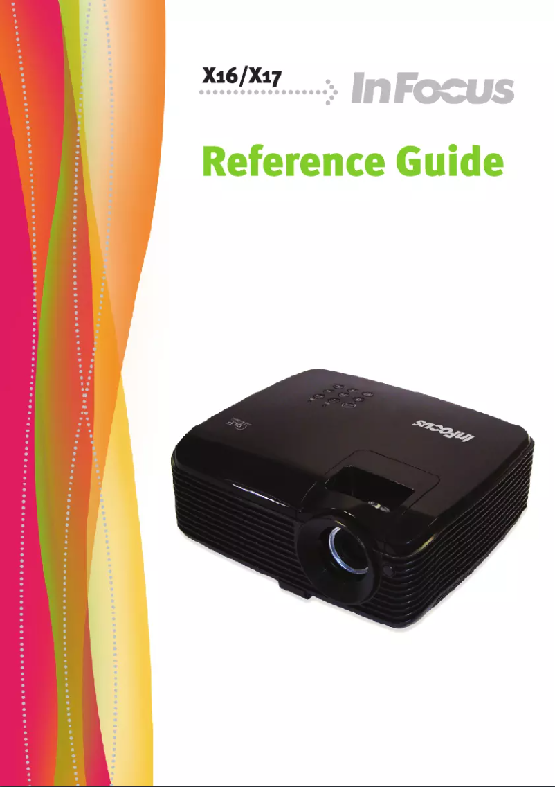Page 1 de la notice Manuel utilisateur InFocus X17