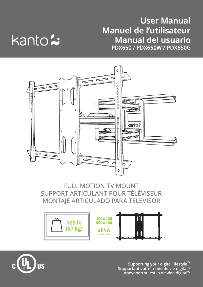Imagen de la primera página del manual del dispositivo PDX650