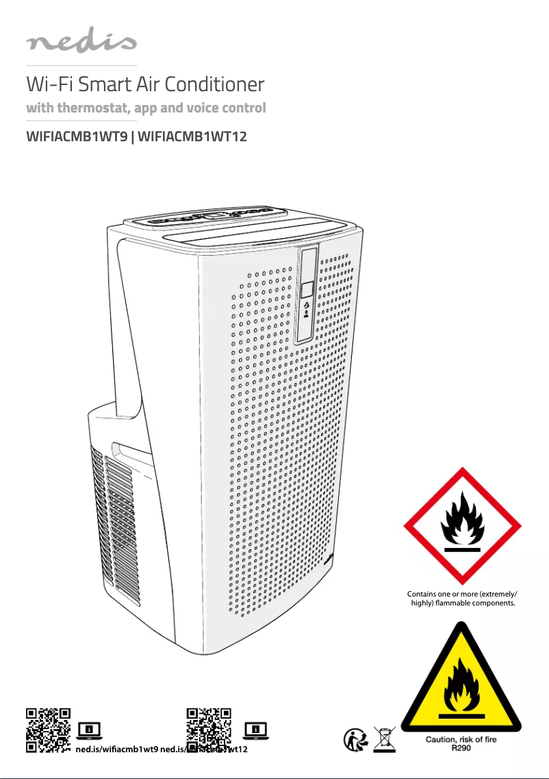 Page 1 de la notice Manuel utilisateur Nedis WIFIACMB1WT9