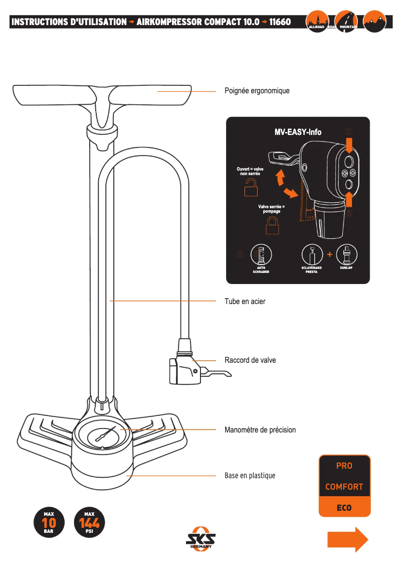 Página 1 del manual Manual de usuario SKS Airkompressor Compact 10.0