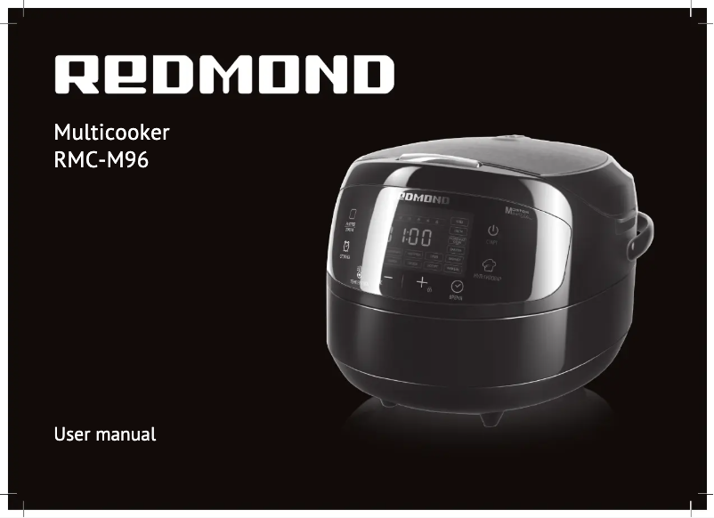 Page 1 of the manual User Manual Redmond RMC-M96