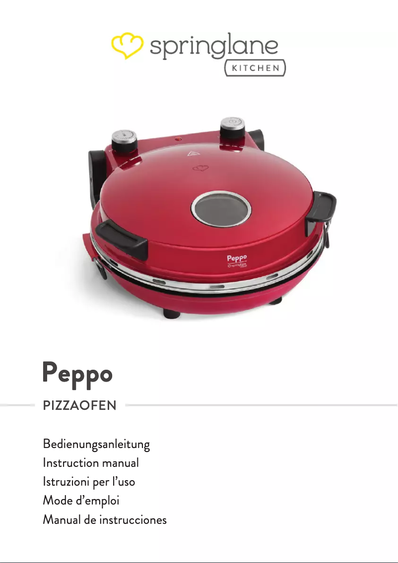 Page n°1 - Manuel utilisateur Springlane Peppo
