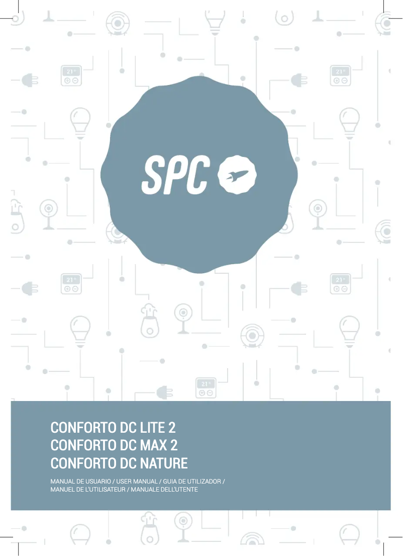 Page 1 of the manual User Manual SPC Conforto DC Lite