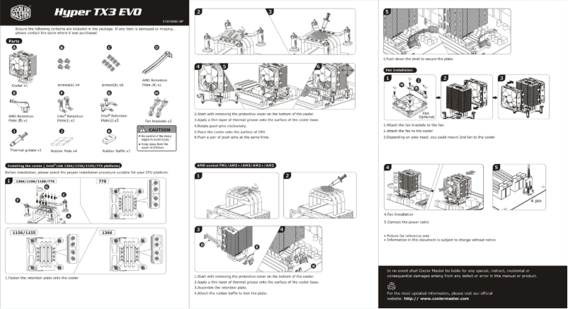 Image de la première page du manuel de l'appareil Hyper TX3 EVO