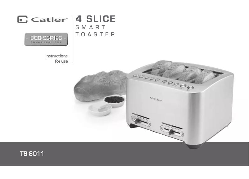 Page n°1 - Manuel utilisateur Catler TS 8011