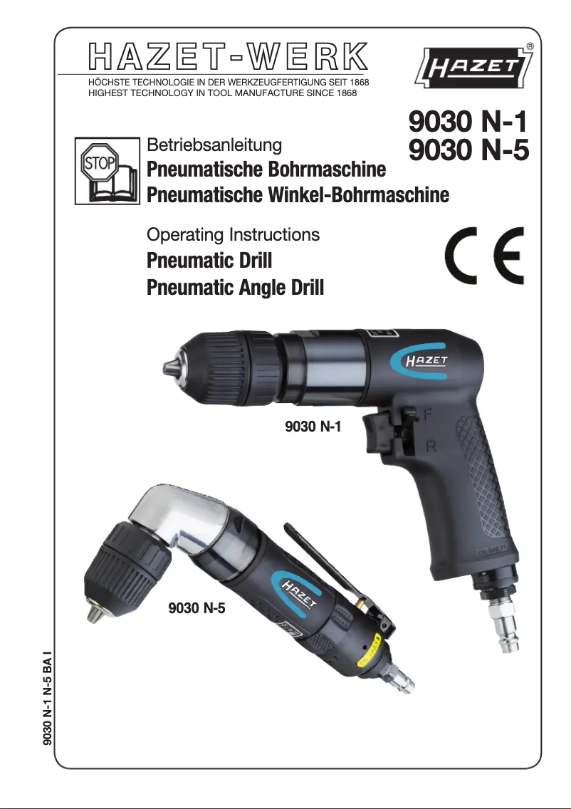Image de la première page du manuel de l'appareil 9030N-5