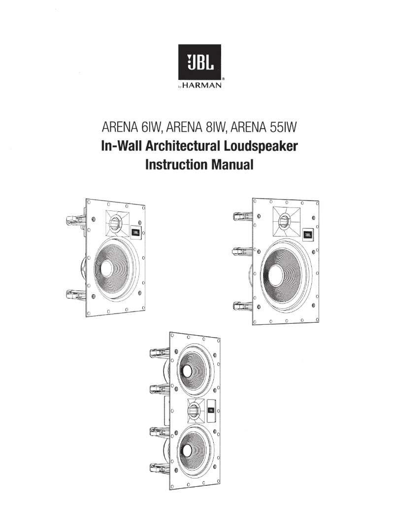 Page 1 de la notice Manuel utilisateur JBL Arena 55IW
