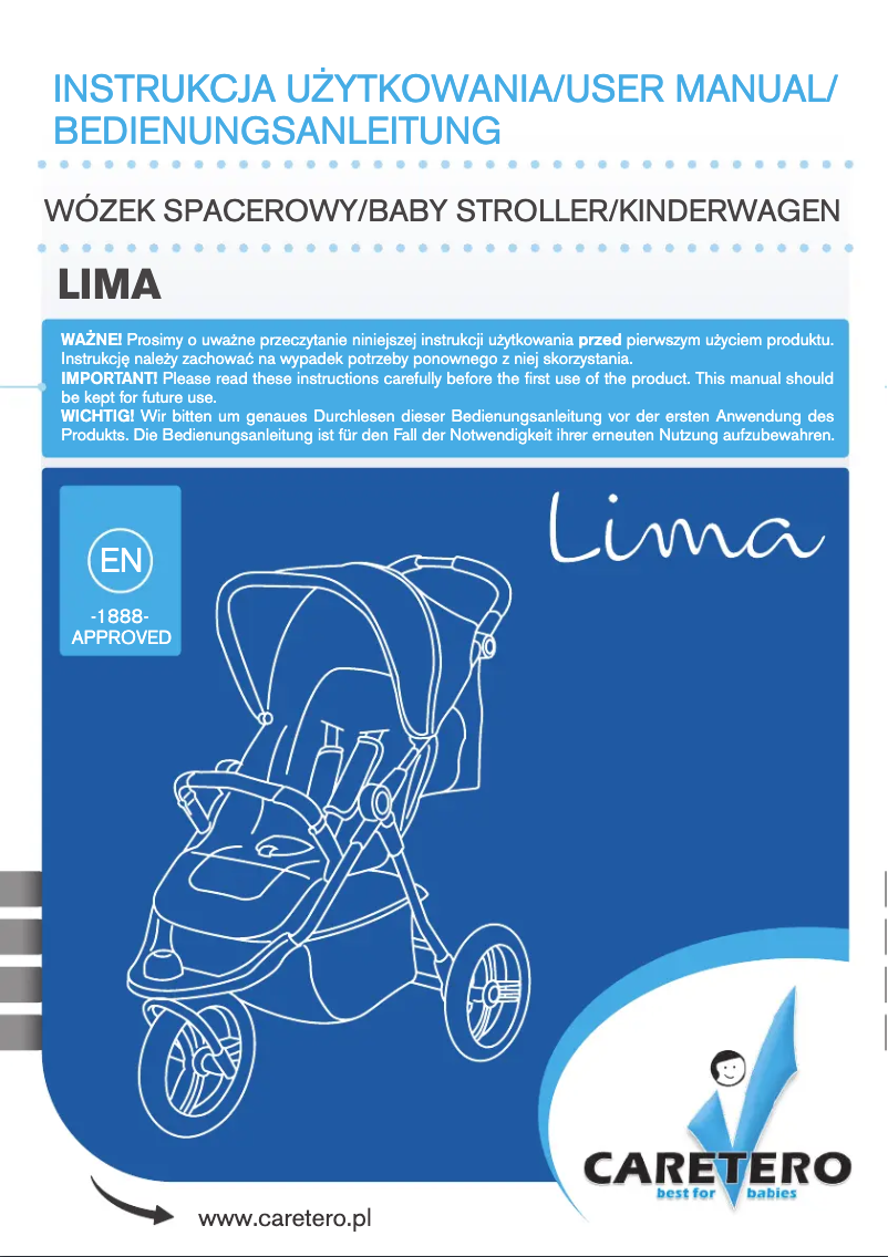 Image de la première page du manuel de l'appareil Lima
