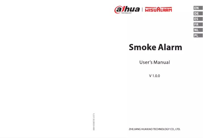 Page 1 de la notice Manuel utilisateur WisuAlarm SA20-A