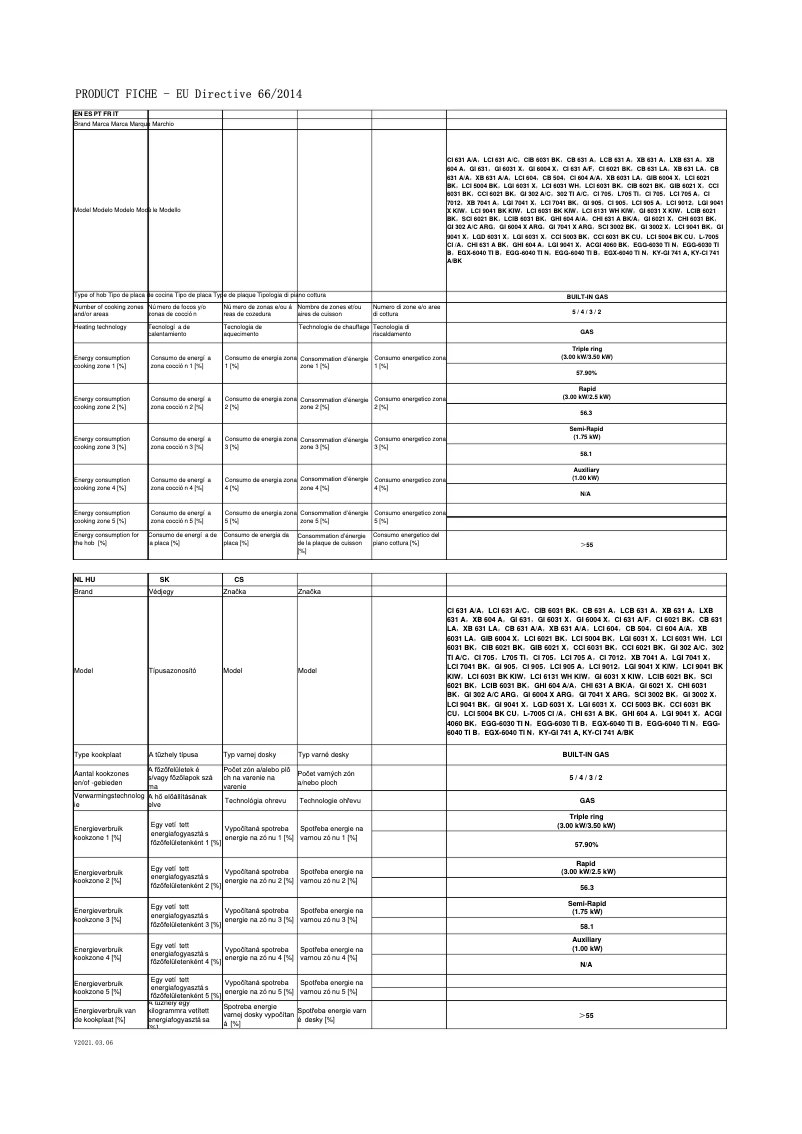 Image de la première page du manuel de l'appareil LGI 9041 X
