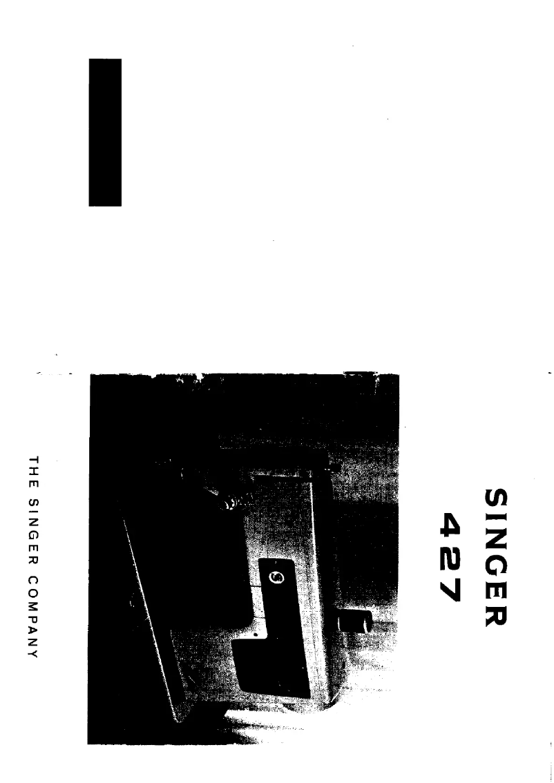 Image de la première page du manuel de l'appareil 427