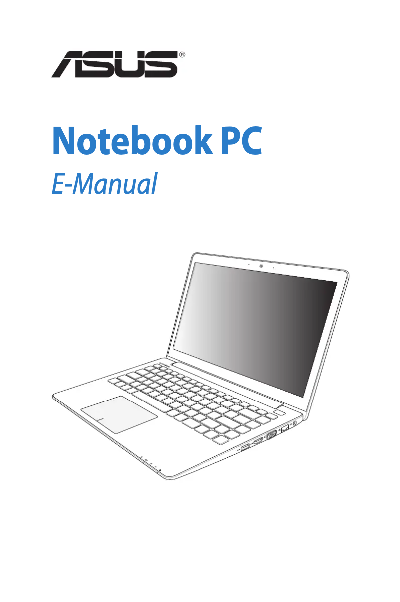 Page n°1 - Manuel utilisateur Asus X502CA-BI30801C