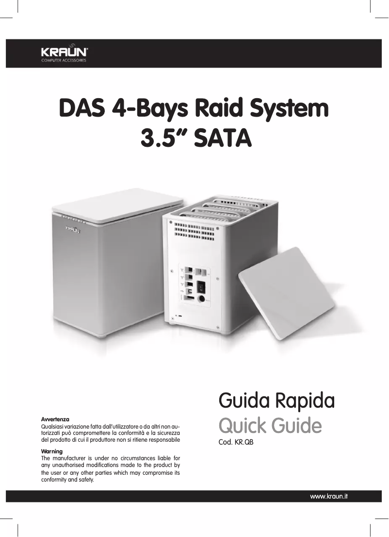 Página 1 del manual Manual de usuario Kraun KR.QB